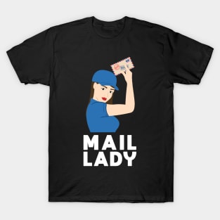 Mail Lady  Delivery Service T-Shirt